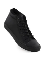 Pánské černé zateplené kotníkové tenisky model 21905111 - Big Star