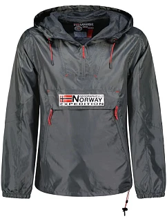 Geographical Norway Pánska jarná bunda Choupa Dark Grey Pánska 244 Goz-Art Dark Grey (WW4243H/GN-Dark Grey)