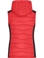 JN Dámská strečová fleecová vesta 02. red/black model 22414903 - Daiber