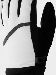 Dámské lyžařské rukavice model 18658172 bílé - 4F