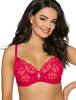 Dámska podprsenka 1936 Barbados červená - Ava