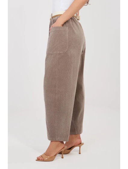 Šnúrové nohavice model 225097 Rue Paris