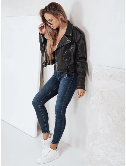 Dámske skinny džínsy modré FashionStreet UY2787 Dámske skinny džínsy modré FashionStreet UY2787