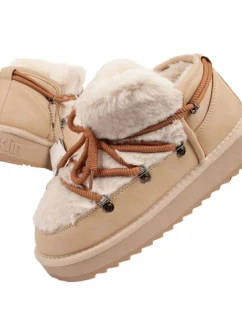 D.Franklin dámske zimné topánky [DFSH370011-BEIG] dámske