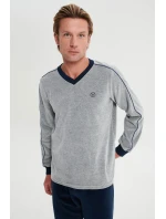 Pyžamo s dlouhým rukávem model 18936382 - Vamp Pyžamo s dlouhým rukávem model 18936382 - Vamp