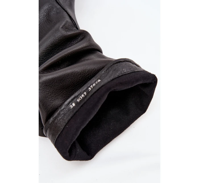 Dámské kožené kozačky Maciejka 05057-20 černé