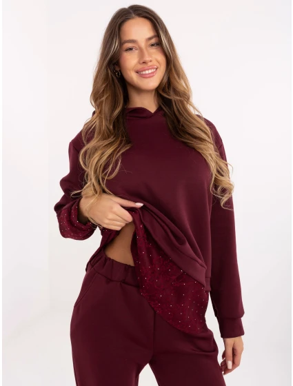 Komplet IT KMPL model 21494224 bordowy - FPrice