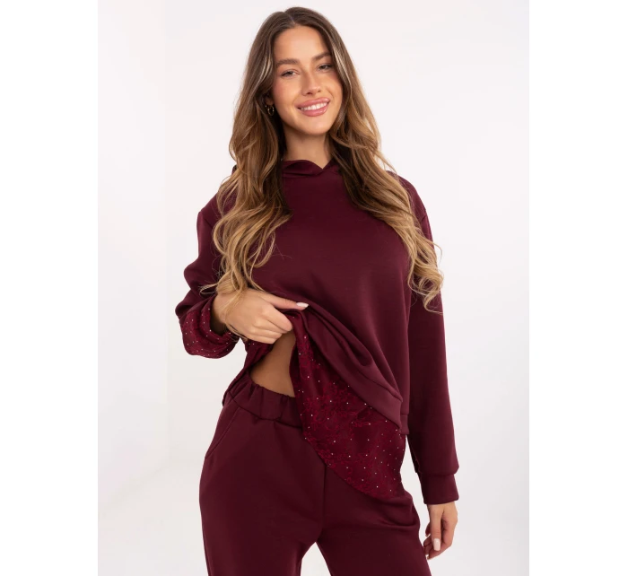 Komplet IT KMPL model 21494224 bordowy - FPrice Komplet IT KMPL model 21494224 bordowy - FPrice