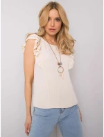 Halenka TW BZ BI model 17404243 světle béžová - FPrice Halenka TW BZ BI model 17404243 světle béžová - FPrice