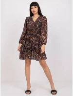 Šaty TW SK BI 0928 6.43 tmavo hnedá Šaty TW SK BI 0928 6.43 tmavo hnedá