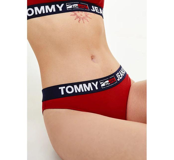 Tommy Hilfiger Jeans Tangá UW0UW02773 Červená