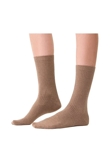 Dámské ponožky model 19049348 Organic Cotton & Bio Camel 3540 - Steven