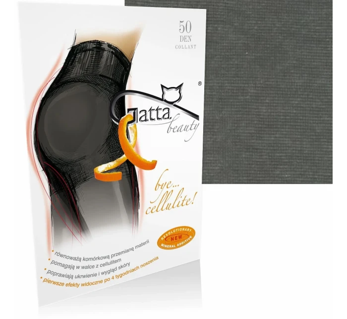 Zimné pančuchové nohavice Bye cellulite graphite - GATTA