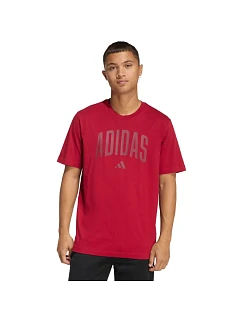 Pánske tričko adidas Collegiate Lineage red KH4593 pánske