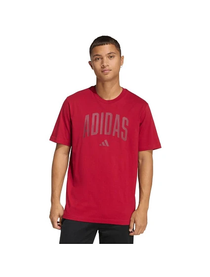 Pánske tričko adidas Collegiate Lineage red KH4593 pánske