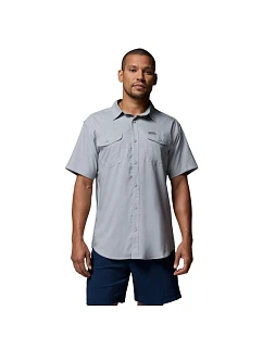 Košeľa Columbia Utilizer II Solid s krátkym rukávom 1577762039, sivá, veľkosť L