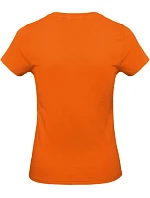 B&C #E190 /women Dámske tričko z hrubej bavlny 01.004T oranžové