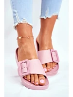 Dámské Nazouváky Big Star Růžové model 21534380 - Big Star Shoes