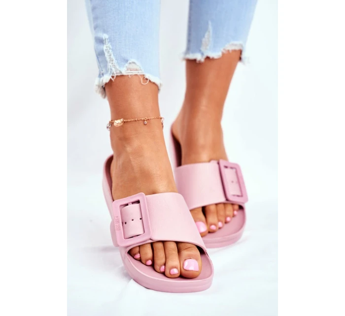 Dámské Nazouváky Big Star Růžové model 21534380 - Big Star Shoes