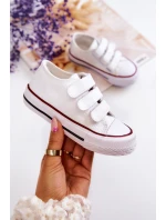 Dětské tenisky na suchý zip Bílý model 21578694 - Boto Dětské tenisky na suchý zip Bílý model 21578694 - Boto