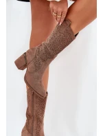 Kozačky Do   Hnědé model 21686947 - S.Barski