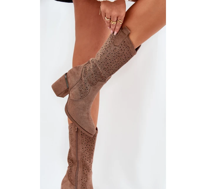 Kozačky Do   Hnědé model 21686947 - S.Barski