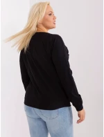 Blúzka RV BZ 9258.22 čierna farba Blúzka RV BZ 9258.22 čierna farba