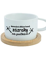 NEMOŽNÉ VYROBIŤ, ČAKACIE MIRORY - biely pohár na makrónky 200 ml