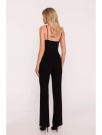 Nohavice s lakom S418 čierne - Stylove Nohavice s lakom S418 čierne - Stylove