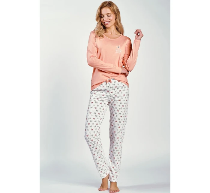 Dámské pyžamo Polly model 20255003 dł/r SXL Z25 - Taro