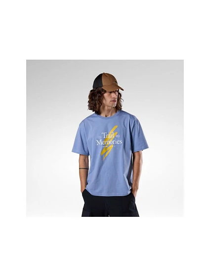 Pánské tričko ROSSIGNOL M Graphic Waterfall Tee, fialové Pánské tričko ROSSIGNOL M Graphic Waterfall Tee, fialové