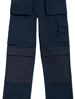 B&C Performance Pro Pracovné nohavice s viacerými vreckami 01.0C51 tmavomodré