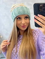 Dámska čiapka Feba K330 dark mint