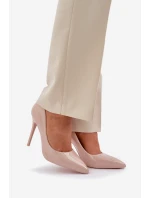 Lakované Lodičky S  Béžové model 21684963 - Boto