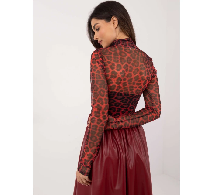 Blúzka DHJ BZ 18275 1.66 červená Blúzka DHJ BZ 18275 1.66 červená