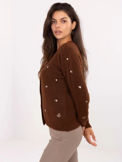 Jumper PM SW F510.29 hnedý