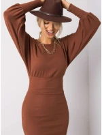 Šaty RV SK 6079.65 tmavohnedé