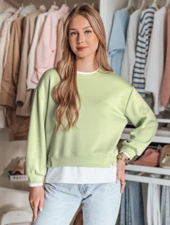 Dámska oversize mikina LUZZIO mint FashionStreet BY1381