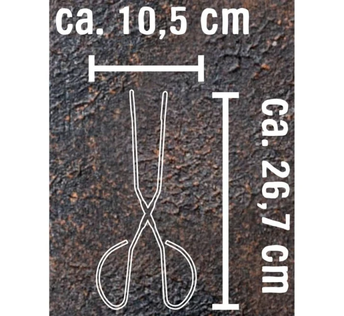 GRILOVACIE KLIEŠTE 26,7 CM