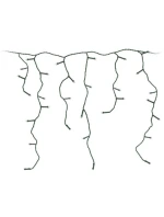 VIANOČNÝ STROMČEK SVETLÁ VONKAJŠIE SVETLO ZÁVES 360 VIEDOL ČASOVAČ STUDENÁ BIELA KÁBEL ZELENÁ