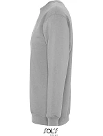 SOL'S New Supreme Unisex mikina 25.3250 šedá melírovaná