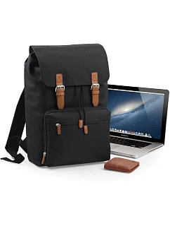 BG Vintage batoh na notebook 52.0 black model 22480902 - BagBase
