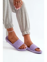 Dámské žabky model 21665898 fialové - 4F