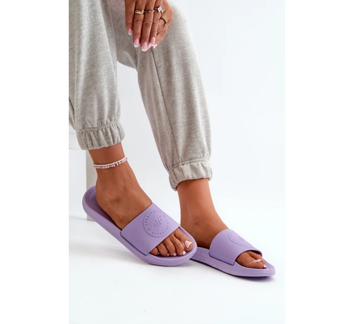 Dámské žabky model 21665898 fialové - 4F