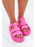 Dámské Sandály Na Platformě Fuchsie model 21696268 - Boto Dámské Sandály Na Platformě Fuchsie model 21696268 - Boto