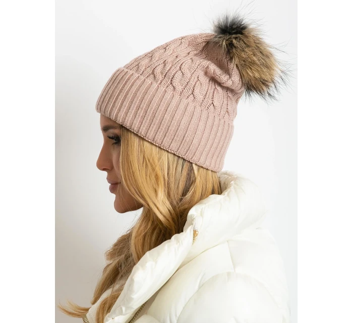 Dámská čepice AT CZ model 17416191 44 světle růžová - FPrice Dámská čepice AT CZ model 17416191 44 světle růžová - FPrice