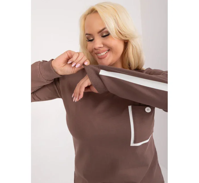 Blúzka RV BZ 9329.57 hnedá Blúzka RV BZ 9329.57 hnedá