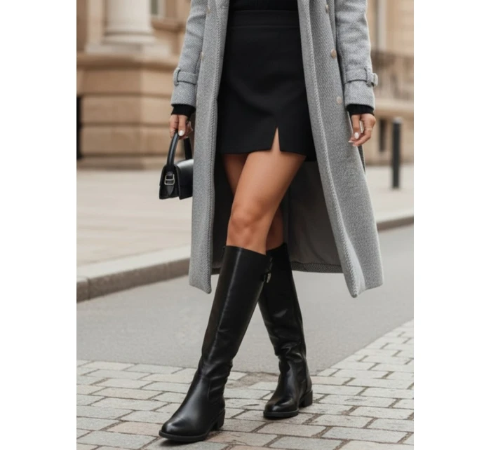 Dámske čierne topánky FashionStreet ZY1087