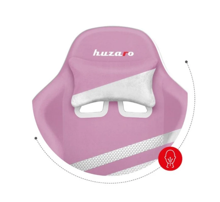 Herní židle Force model 21326172 Pink Mesh - Huzaro