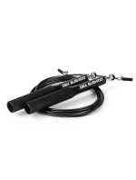 Hliníkové švihadlo s oceľovým lanom DBX Pro Black + puzdro Hliníkové švihadlo s oceľovým lanom DBX Pro Black + puzdro